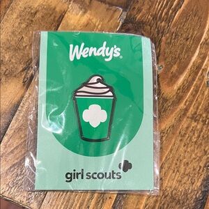 Wendy's Girl Scouts Pin